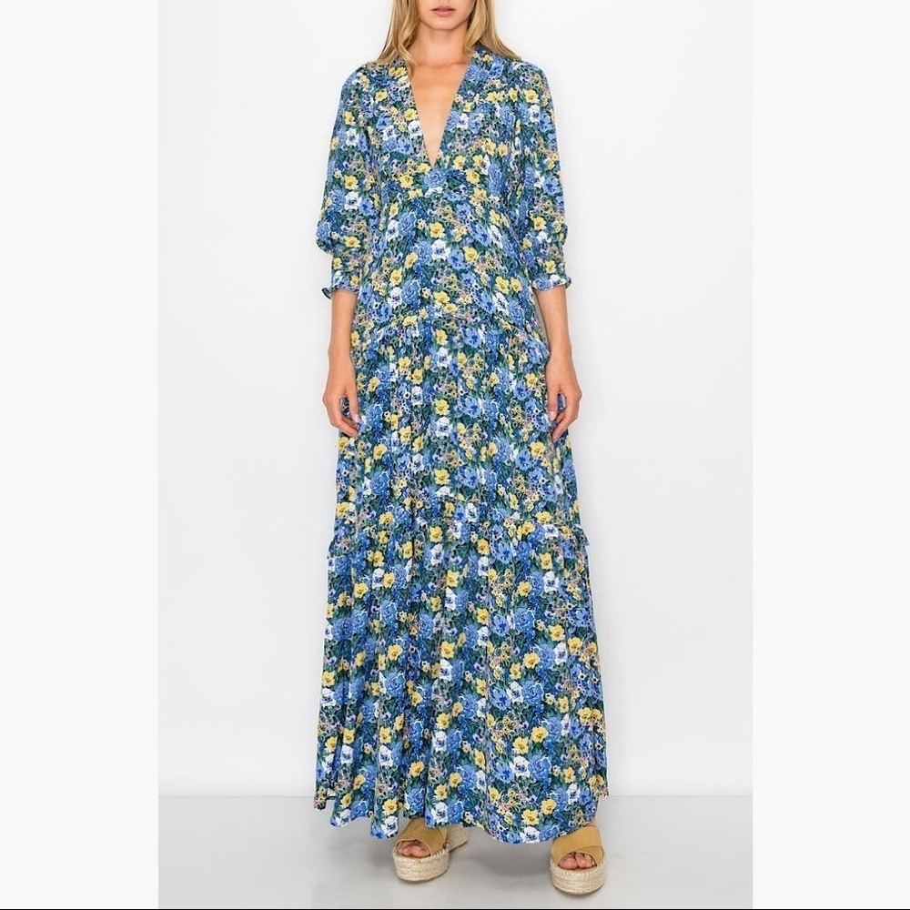 NWOT Code X Mode Floral Dress